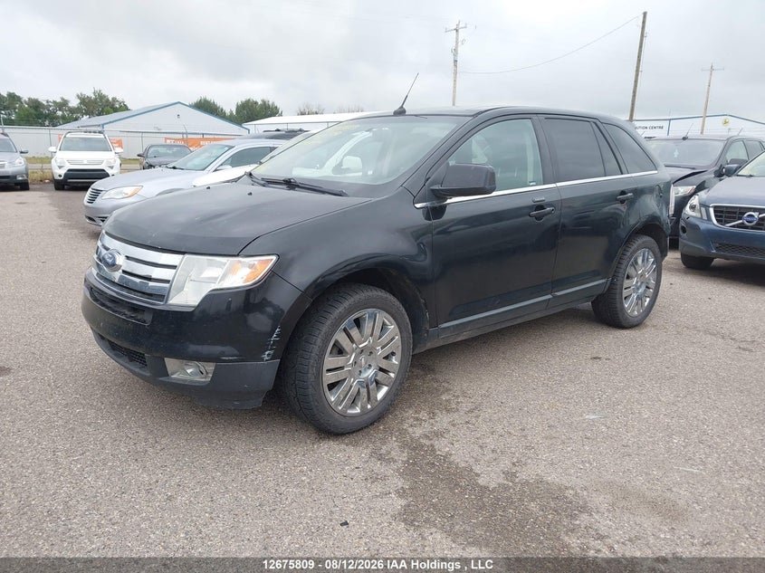 2008 Ford Edge, Удар сзади, IAAI, VIN 2FMDK49CX8BA17457 — фото 2