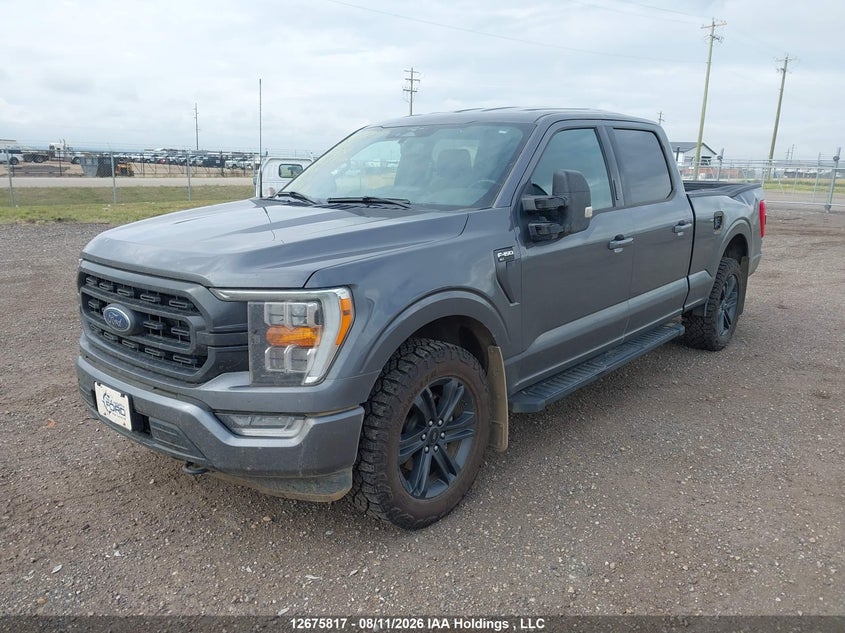 2023 Ford F-150 Xlt, Крыша, IAAI, VIN 1FTFW1E83PKE77758 — фото 2