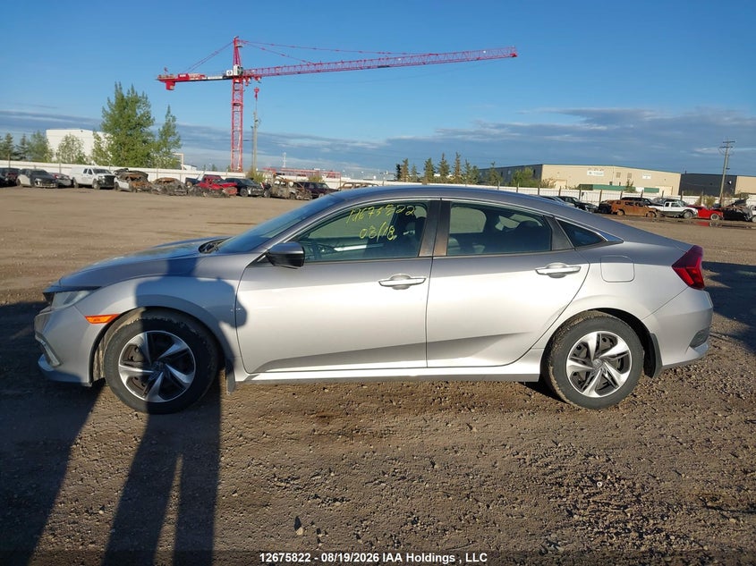 2019 HONDA CIVIC SEDAN 2.0L I-4 DOHC, VVT, 158HP