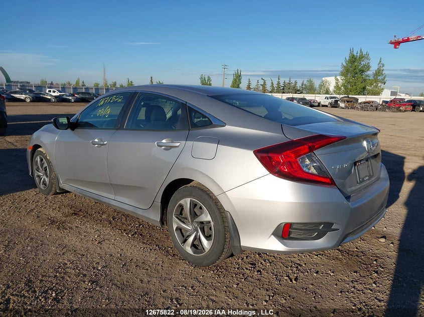 2019 HONDA CIVIC SEDAN 2.0L I-4 DOHC, VVT, 158HP