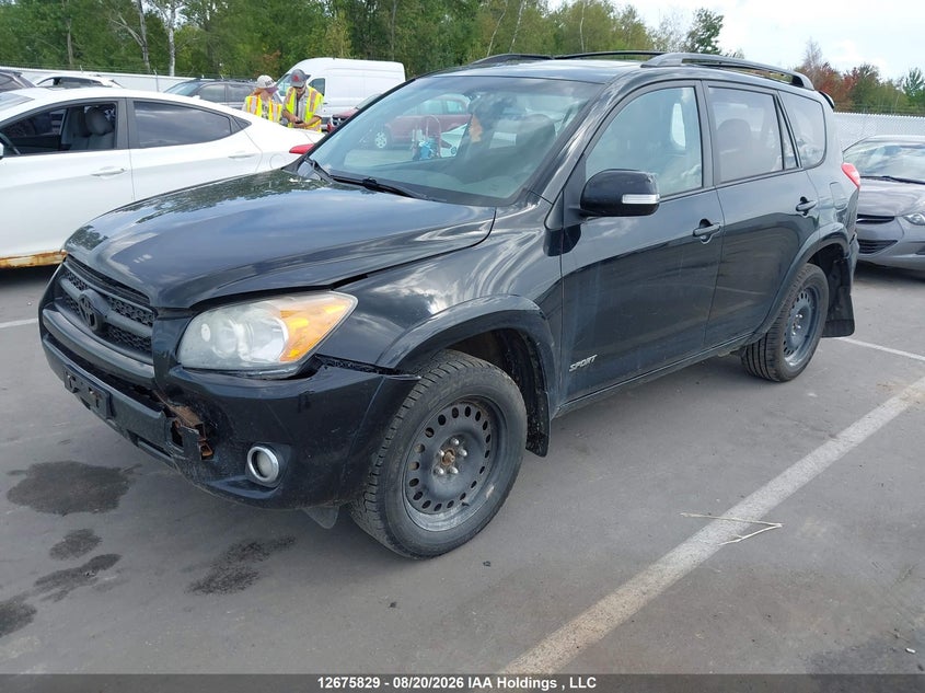2012 Toyota Rav4 Sport, Rear, IAAI, VIN 2T3RF4DV5CW268979 — photo 2