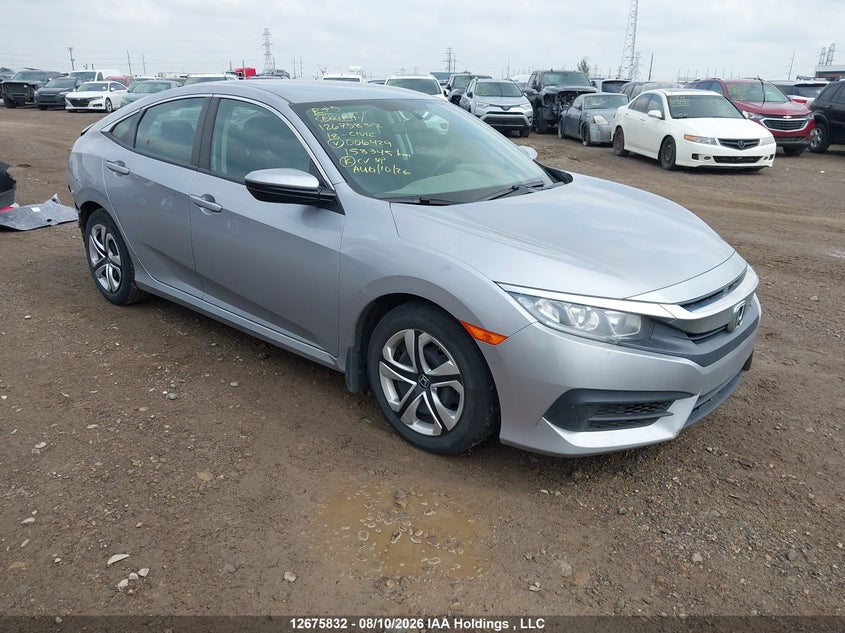 Vin: 2hgfc2f54jh006429, lot: 3079502, honda civic lx 20181