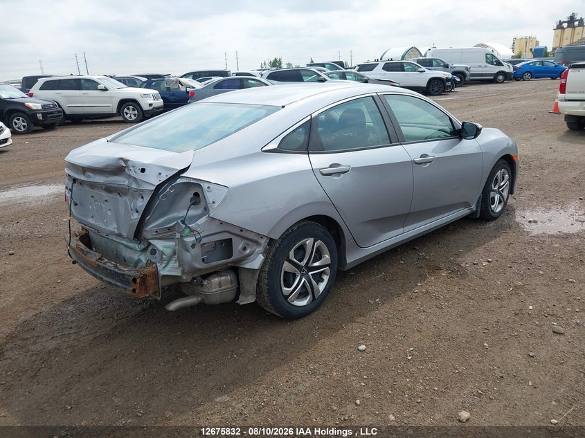 Vin: 2hgfc2f54jh006429, lot: 3079502, honda civic lx 20184