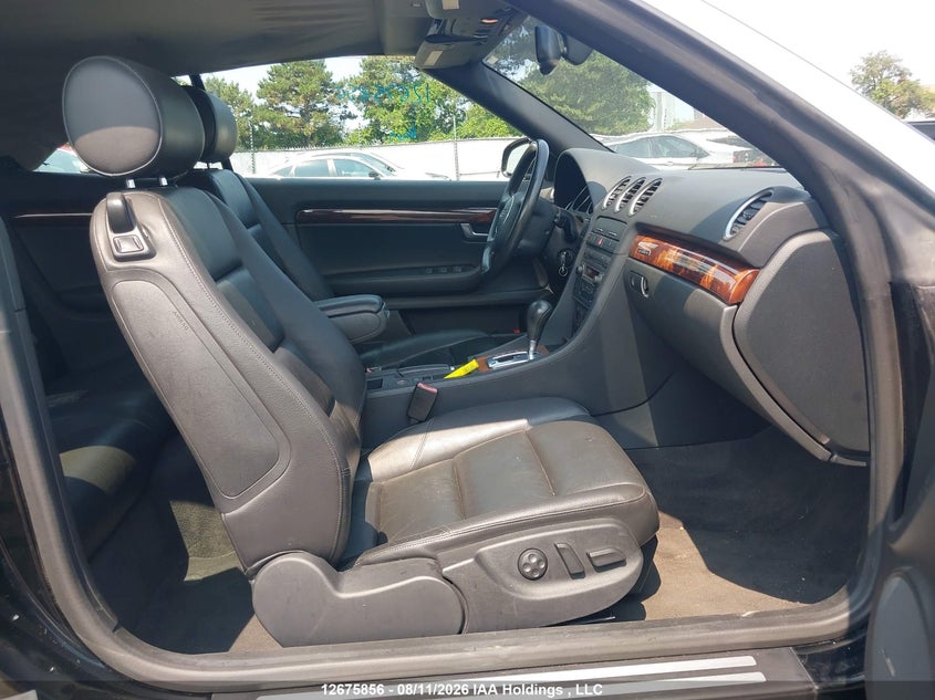 2004 AUDI A4 SEDAN 3.0L V-6 DOHC, VVT, 220HP
