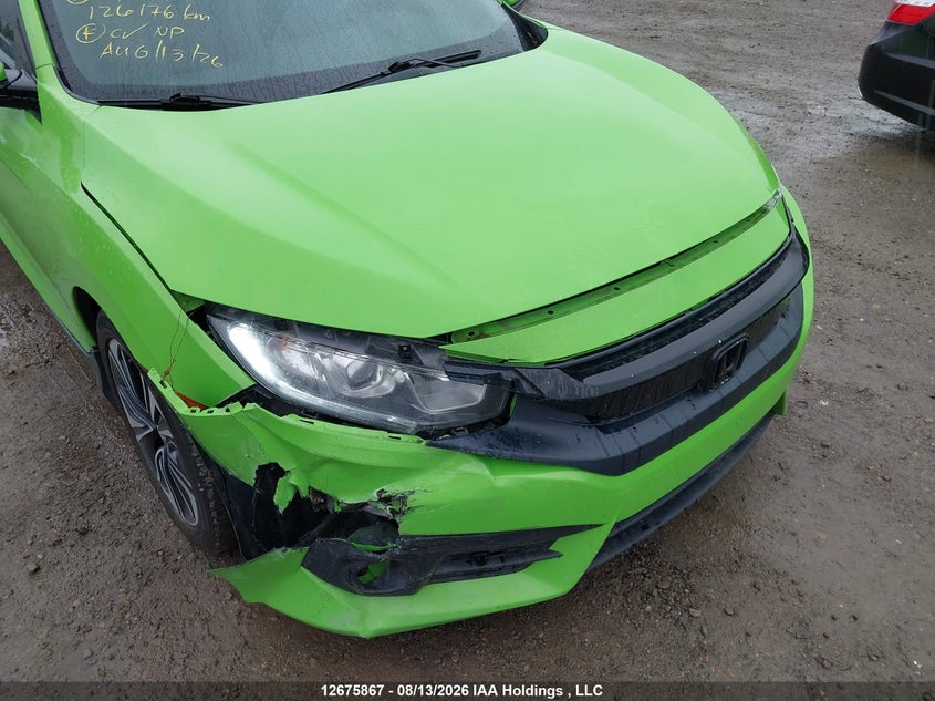 2016 HONDA CIVIC COUPE 1.5L I-4 DI, DOHC, VVT, TURBO, 174HP