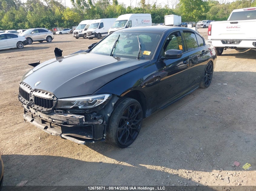 Vin: wba5u9c02mfk40788, lot: 3079542, bmw m340i xdrive 20212