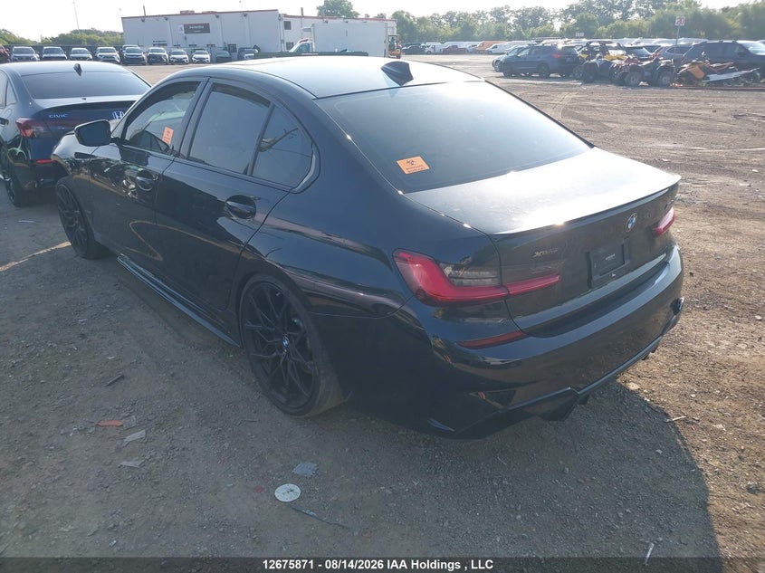 Vin: wba5u9c02mfk40788, lot: 3079542, bmw m340i xdrive 20213
