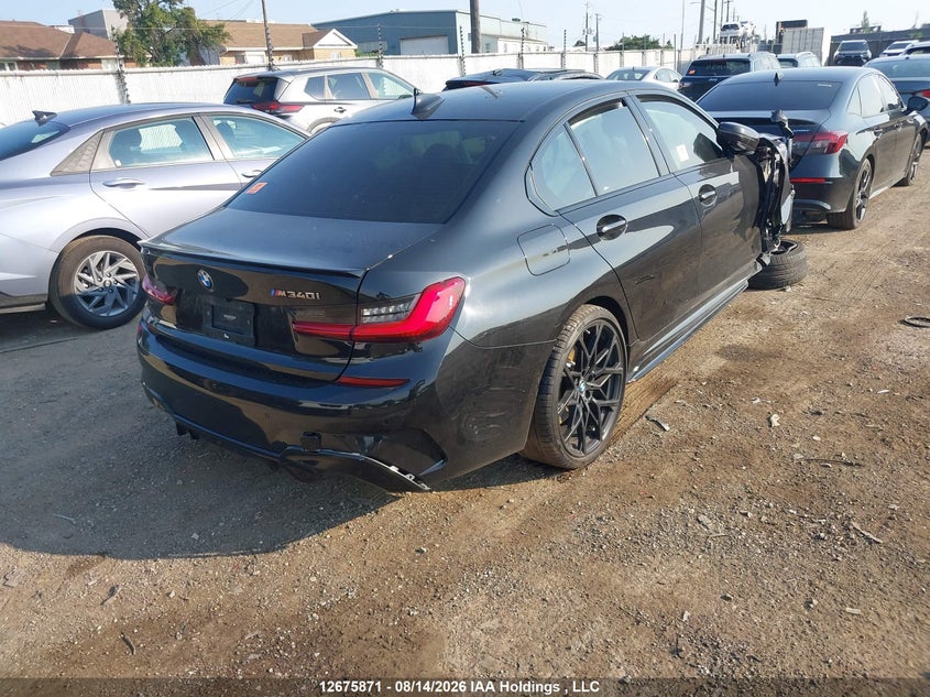 Vin: wba5u9c02mfk40788, lot: 3079542, bmw m340i xdrive 20214