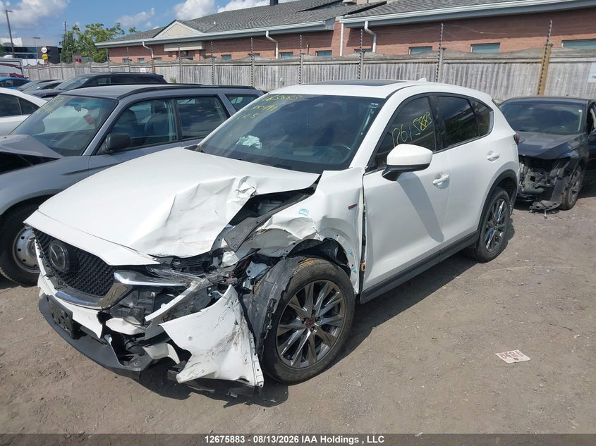 2021 Mazda CX-5, Удар спереди, IAAI, VIN JM3KFBAY5M0100499 — фото 2