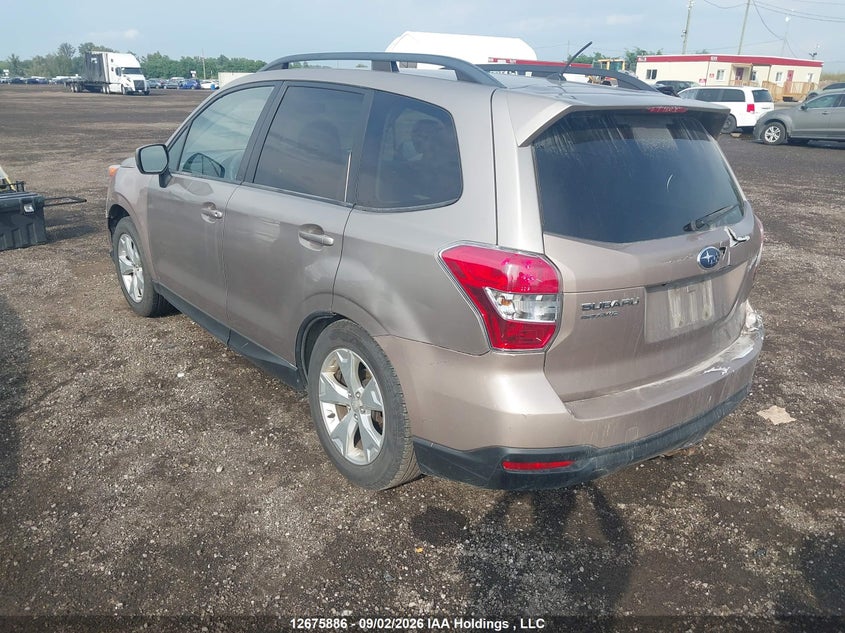 Vin: jf2sjchc7fh559109, lot: 3079557, subaru forester 2.5i limited 20153