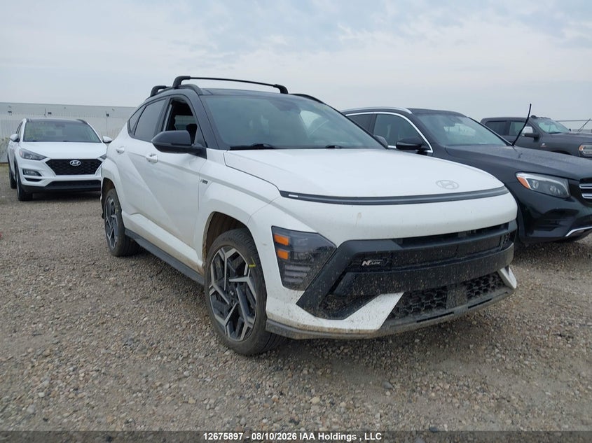 2025 Hyundai Kona N Line, Изъятое, IAAI, VIN KM8HACA38SU308549