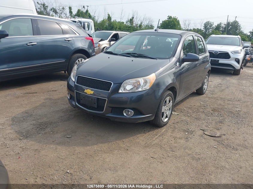 2010 Chevrolet Aveo, Затоплення, IAAI, VIN 3G1TC6DE3AL142742 — фото 2