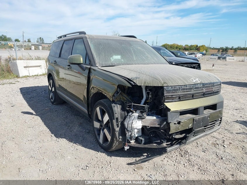 2025 Hyundai Santa Fe, Front, IAAI, VIN KM8P3DG13SU093745