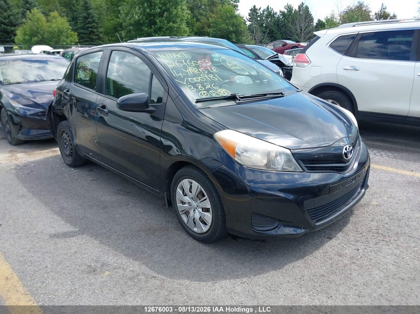Vin: vnkktud3xea000981, lot: 3079682, toyota yaris le 2014 img_1