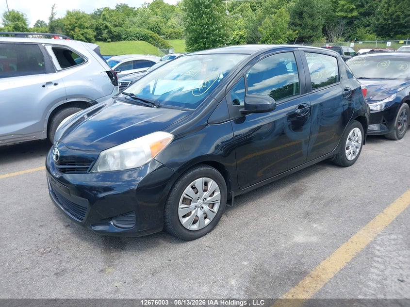Vin: vnkktud3xea000981, lot: 3079682, toyota yaris le 20142