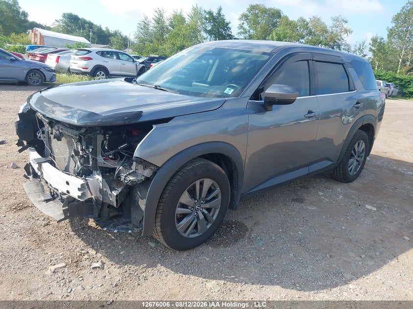 2022 Nissan Pathfinder, Front, IAAI, VIN 5N1DR3AC8NC229478 — photo 2
