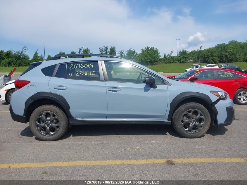 2021 SUBARU XV SPORT UTILITY VEHICLE 2.5L H-4 DI, DOHC, VVT, 182HP