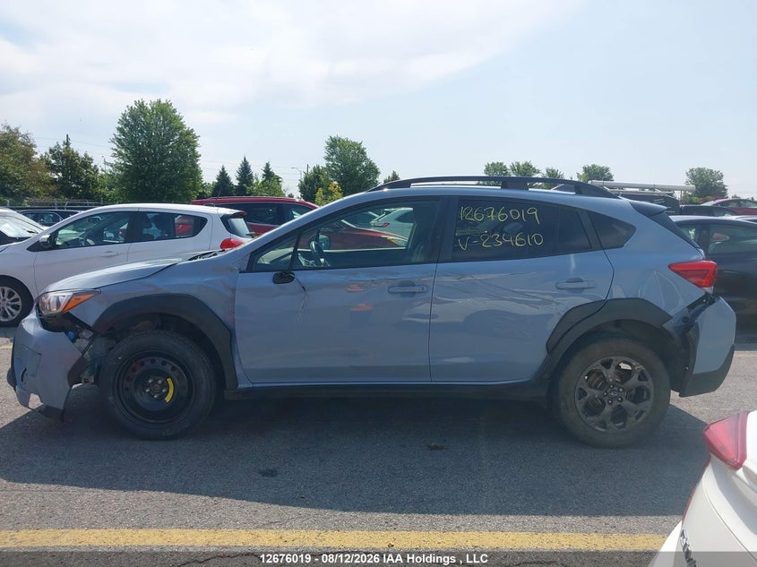 2021 SUBARU XV SPORT UTILITY VEHICLE 2.5L H-4 DI, DOHC, VVT, 182HP