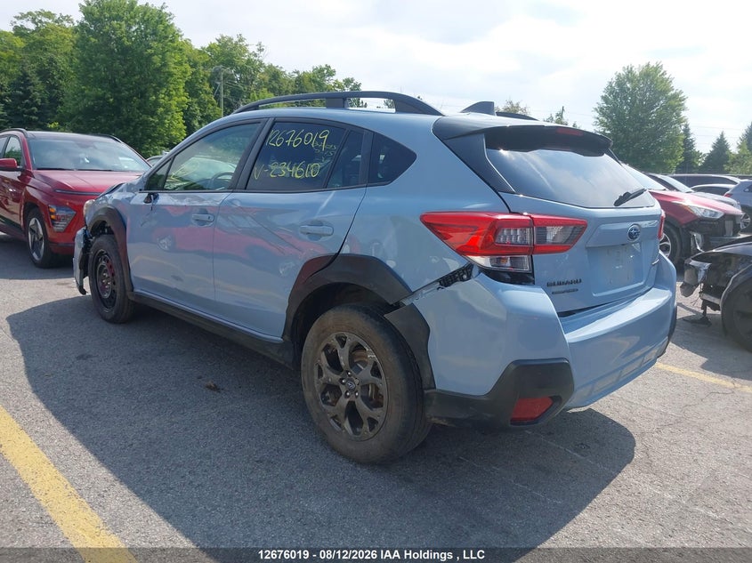 2021 SUBARU XV SPORT UTILITY VEHICLE 2.5L H-4 DI, DOHC, VVT, 182HP