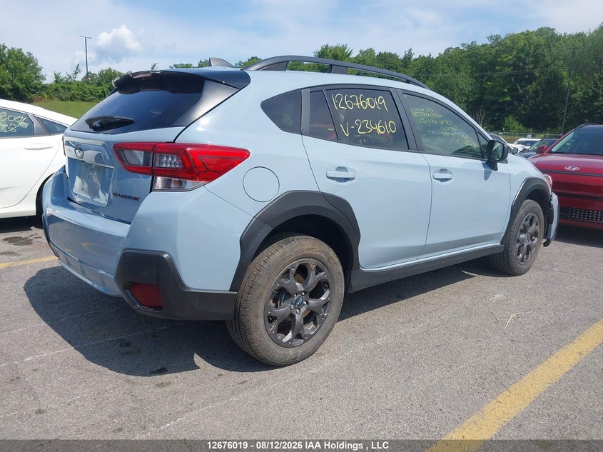 2021 SUBARU XV SPORT UTILITY VEHICLE 2.5L H-4 DI, DOHC, VVT, 182HP