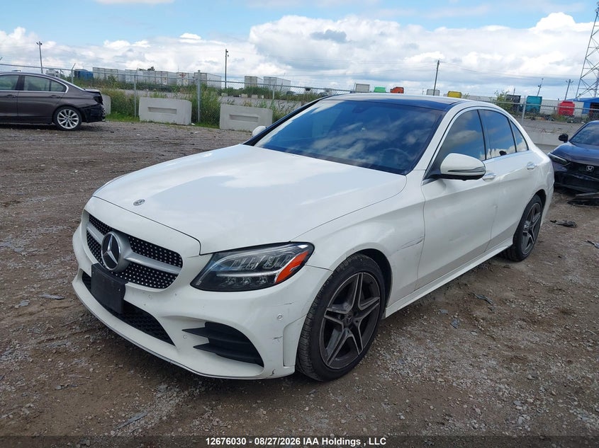 Vin: 55swf8eb9lu334856, lot: 3079709, mercedes-benz c 300 4matic 20202