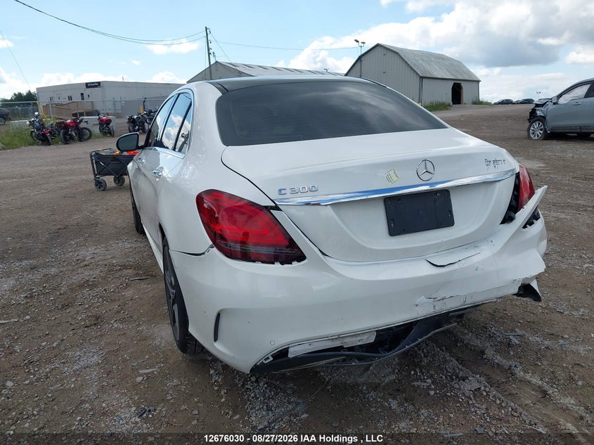 Vin: 55swf8eb9lu334856, lot: 3079709, mercedes-benz c 300 4matic 20203