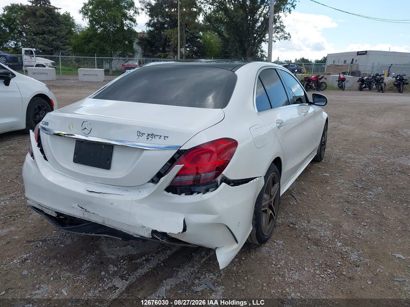 Vin: 55swf8eb9lu334856, lot: 3079709, mercedes-benz c 300 4matic 20204