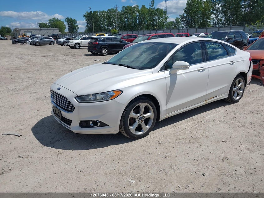 2015 Ford Fusion, Удар сзади, IAAI, VIN 3FA6P0T96FR147986 — фото 2