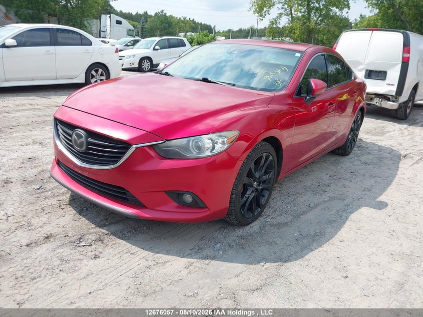 2015 Mazda 6, Right Side, IAAI, VIN JM1GJ1W63F1178856 — photo 2