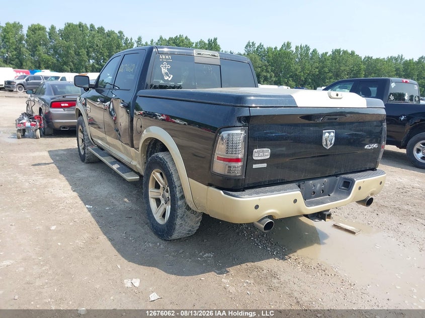 2012 DODGE RAM PICKUP 5.7L V-8 VVT, 390HP