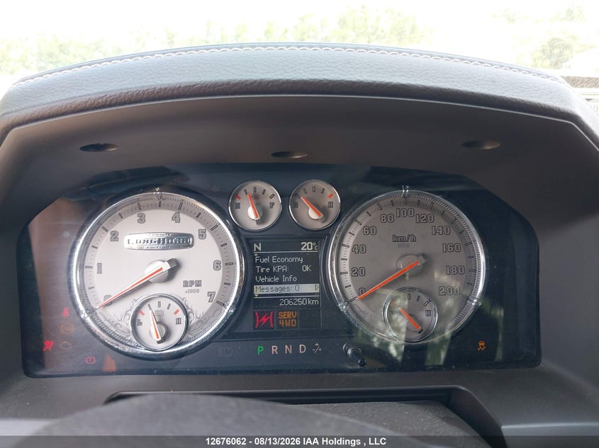 2012 DODGE RAM PICKUP 5.7L V-8 VVT, 390HP