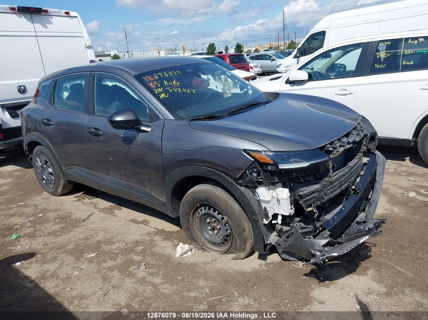 Vin: 3n8ap6bb9sl342462, lot: 3079758, nissan kicks s 20251