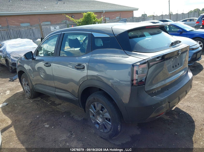 Vin: 3n8ap6bb9sl342462, lot: 3079758, nissan kicks s 20253