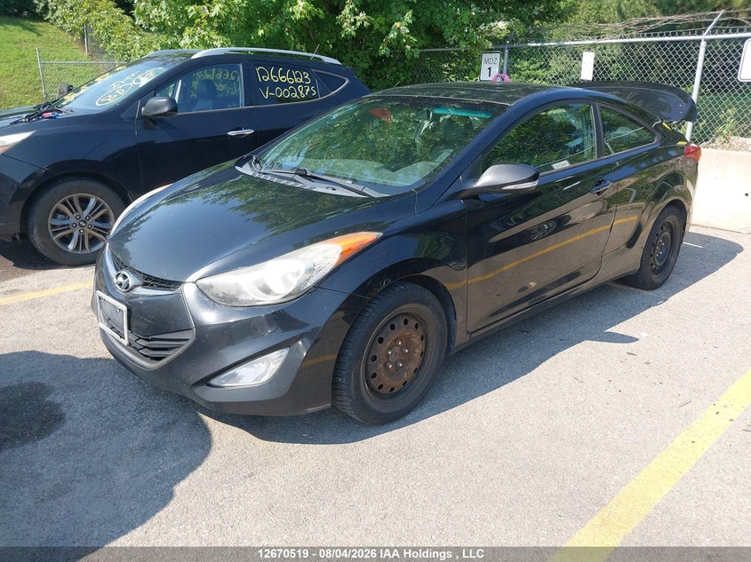 Vin: kmhdh6aexdu002128, lot: 3079780, hyundai elantra se 20132