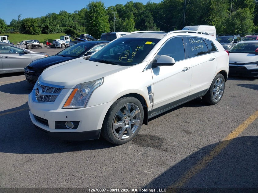 2012 Cadillac SRX, Левый бок, IAAI, VIN 3GYFNFE32CS540197 — фото 2