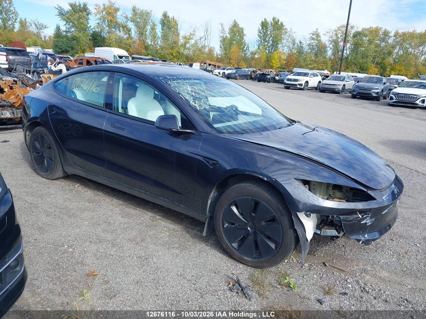 Vin: lrw3e7faxrc088717, lot: 3079806, tesla model 3 20241