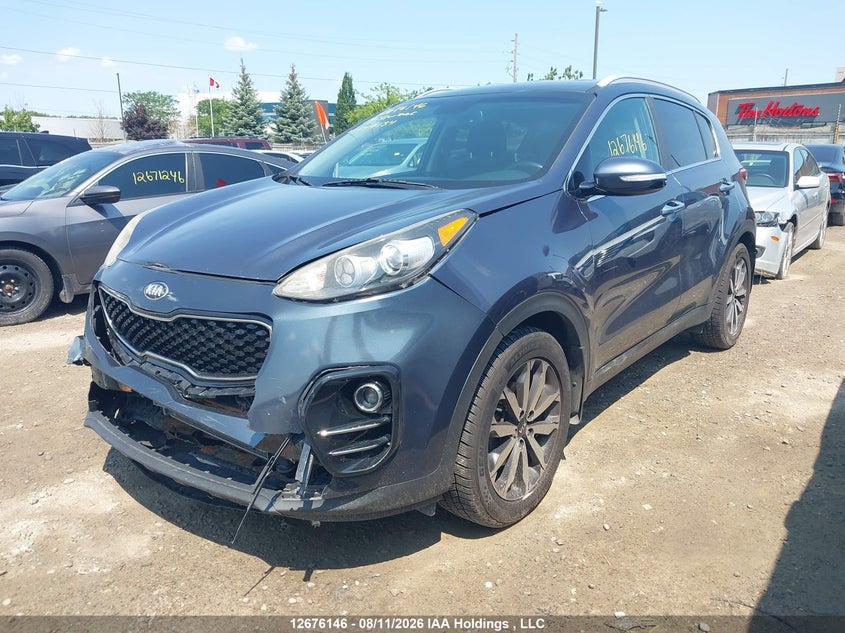Vin: kndpn3ac1h7147134, lot: 3079836, kia sportage ex 20172