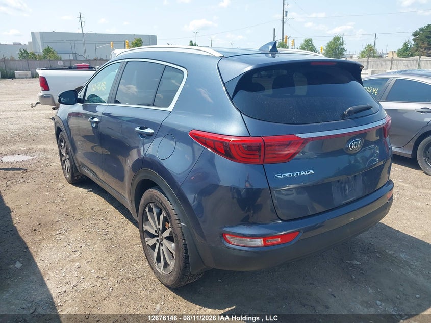 Vin: kndpn3ac1h7147134, lot: 3079836, kia sportage ex 20173
