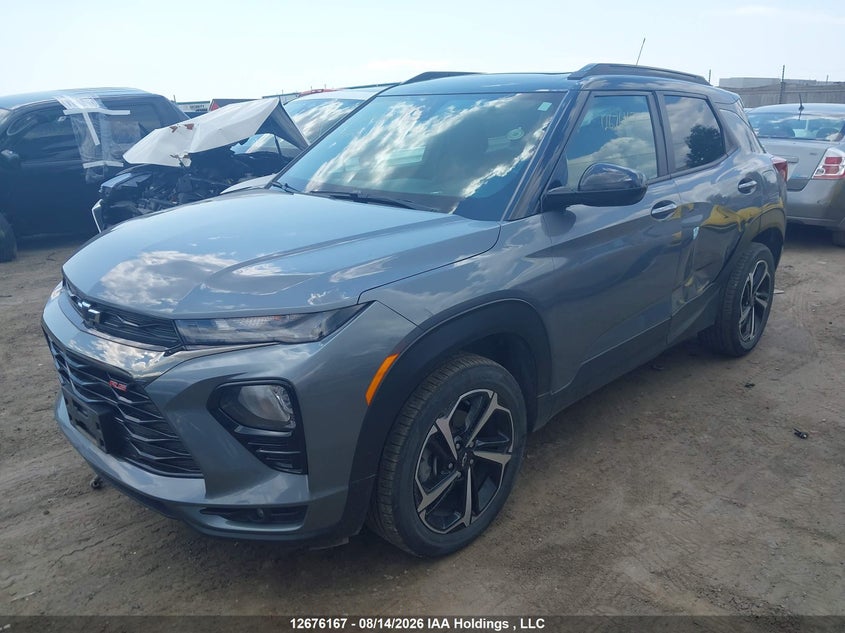 2021 Chevrolet Trailblazer Rs, Left Side, IAAI, VIN KL79MUSL2MB139225 — photo 2