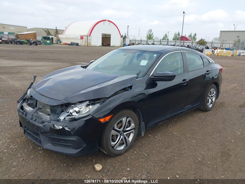 Vin: 2hgfc2f50gh006288, lot: 3079861, honda civic lx 20162