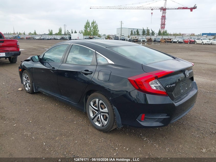 Vin: 2hgfc2f50gh006288, lot: 3079861, honda civic lx 20163