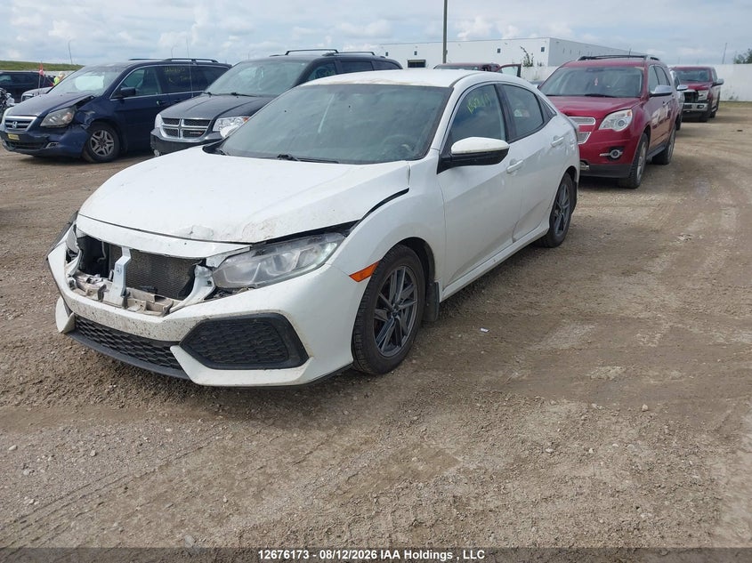 2017 Honda Civic, Front, IAAI, VIN SHHFK7H29HU306063 — photo 2