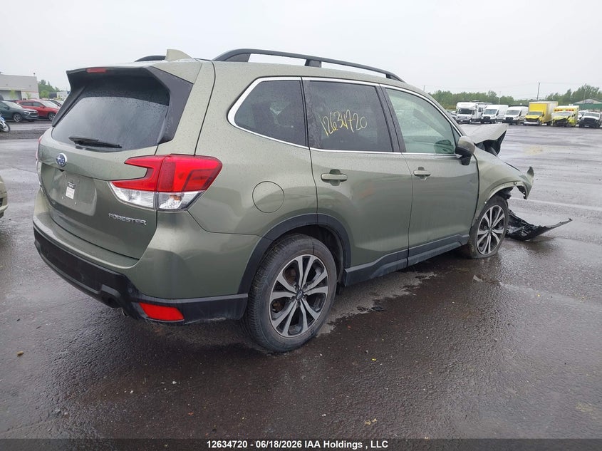 Vin: jf2skeuc6kh400428, lot: 3079938, subaru forester 2.5i limited 20194