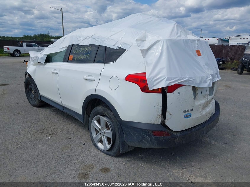 Vin: 2t3rfrev0dw021009, lot: 3079966, toyota rav4 xle 20133