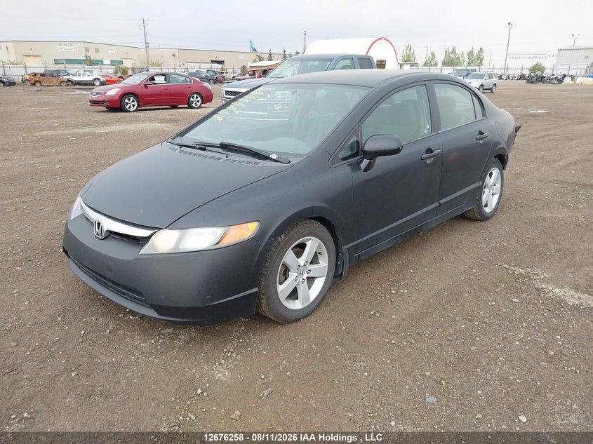 2006 Honda Civic, Удар ззаду, IAAI, VIN 1HGFA16426L808799 — фото 2