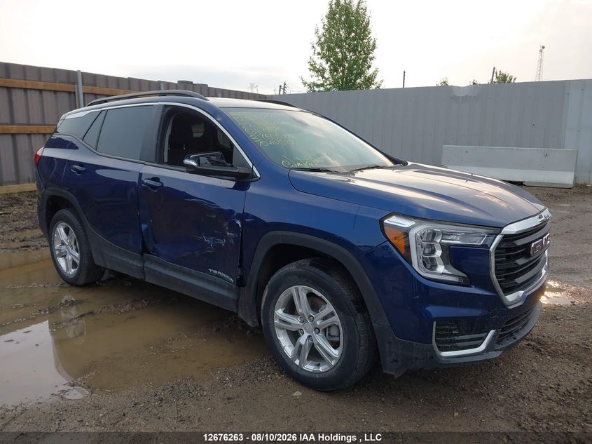 2022 GMC Terrain Sle, Изъятое, IAAI, VIN 3GKALTEV5NL118626