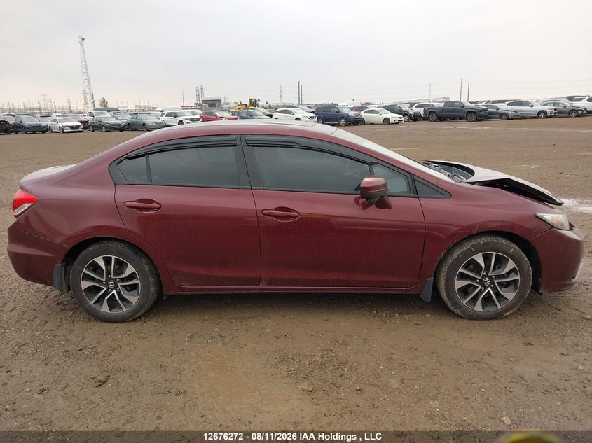 2015 HONDA CIVIC SEDAN 1.8L I-4 VVT, 143HP
