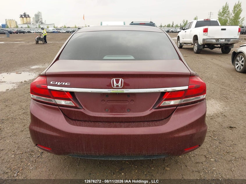 2015 HONDA CIVIC SEDAN 1.8L I-4 VVT, 143HP