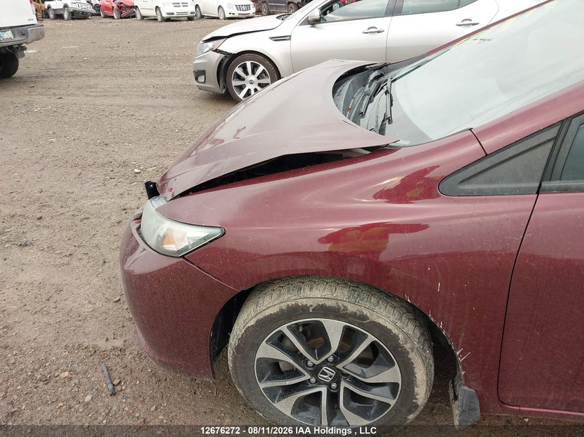 2015 HONDA CIVIC SEDAN 1.8L I-4 VVT, 143HP