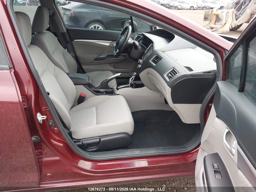 2015 HONDA CIVIC SEDAN 1.8L I-4 VVT, 143HP